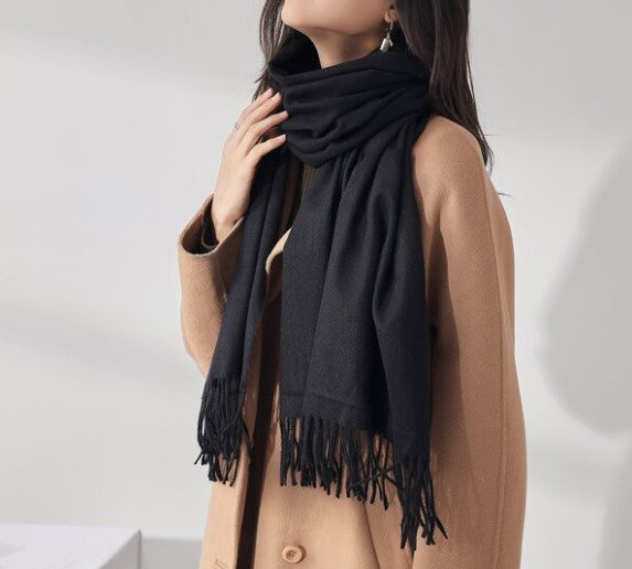 Scarves - Black color scarf