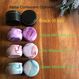 Manifestation chakra candle with crystal gemstones