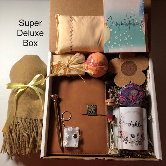 Personalized Gift Boxes - Brown