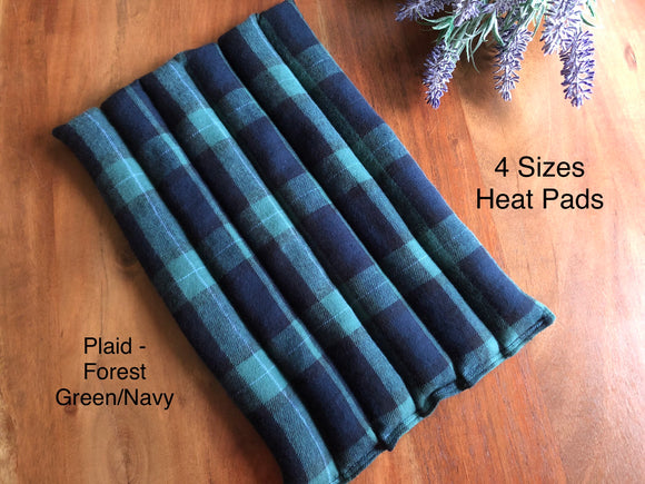 Heat Pad - Plaid Forest Green/Navy