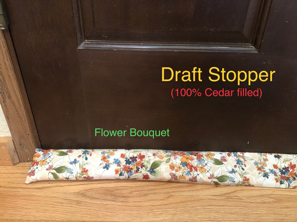 Draft Stopper - Flower Bouquet