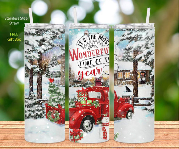 Tumbler - It's The Most Wonderful Time of the Year Cup