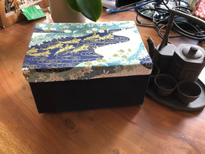 Art Bubbles decor box - Asian Koi Fish
