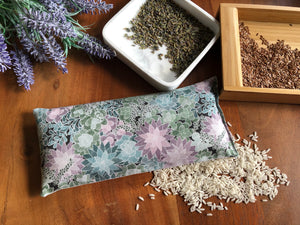 Eye pillow - Pastel Flowers