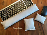 Keyboard Rest, Mouse & Elbow Set - Stone Gray (3pcs)