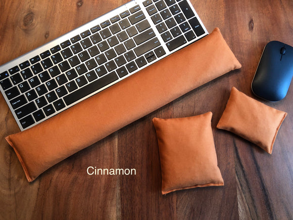 Keyboard Rest, Mouse & Elbow Set - Cinnamon (3pcs)