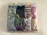 Ornaments - Eiffel & Batik (set of 8)