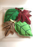 Ornaments - Maples & Green Leaves (set of 4)