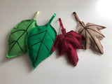 Ornaments - Maples & Green Leaves (set of 4)