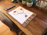 Placemats - Sunburst Stripes (set of 2)