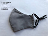 Face Mask - Solid Gray