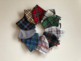 Face Mask - Plaid #2 Dark Gray