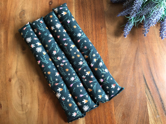 Heat Pad - Mini Floral in Forest Green