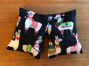 Hand Warmers - Holiday Llamas 2pcs