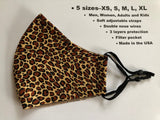 Face Mask - Leopard